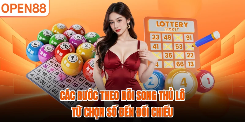 Các bước theo dõi song thủ lô từ chọn số đến đối chiếu