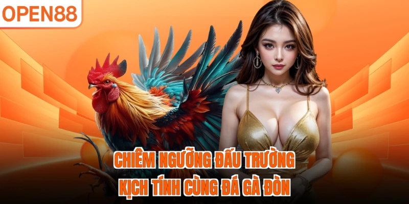 Chiêm ngưỡng đấu trường kịch tính cùng đá gà đòn