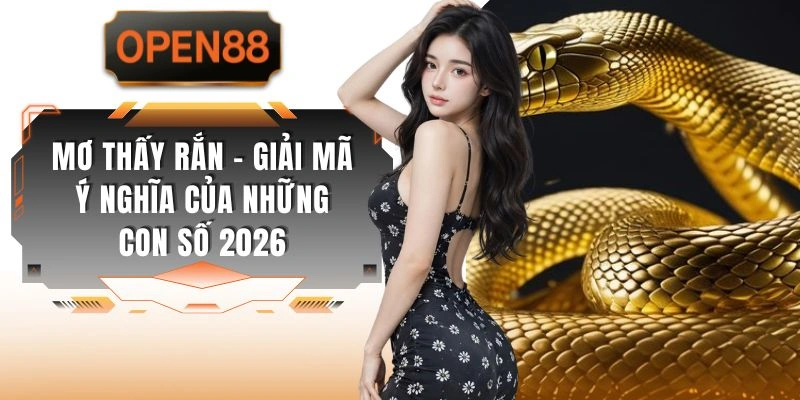 Mơ Thấy Rắn - Giải Mã Ý Nghĩa Của Những Con Số 2026