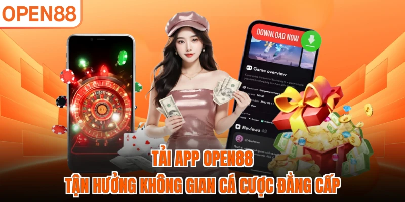 Tải app OPEN88 tận hưởng không gian cá cược đẳng cấp