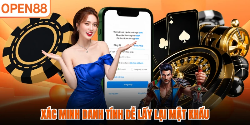 Xác minh danh tính dễ lấy lại mật khẩu